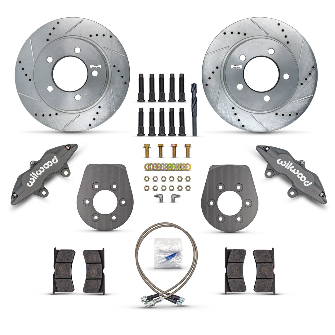 80-96 Bronco / 4WD F150 Big Front Brake Kit
