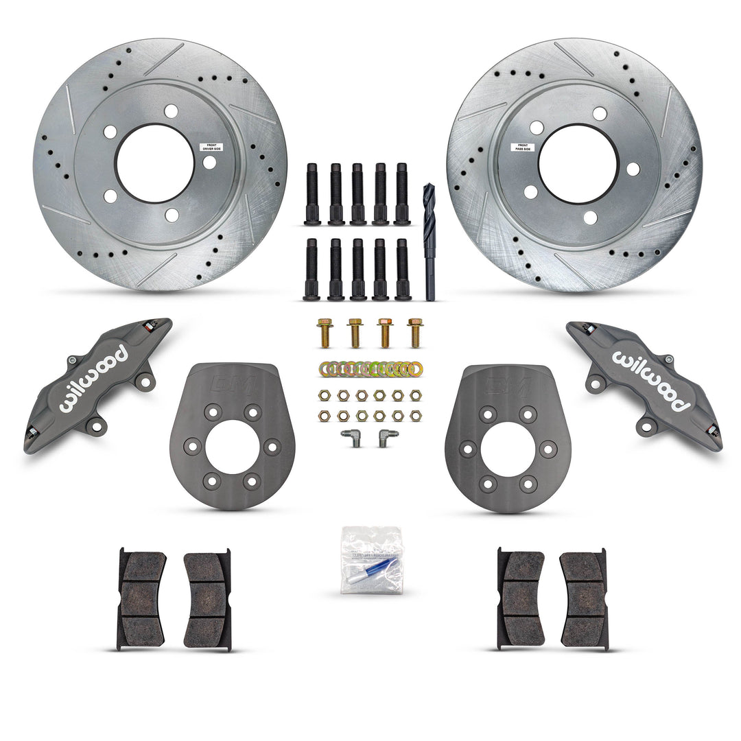 80-96 Bronco / 4WD F150 Big Front Brake Kit