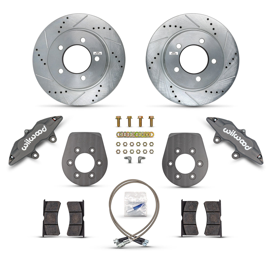 80-96 Bronco / 4WD F150 Big Front Brake Kit