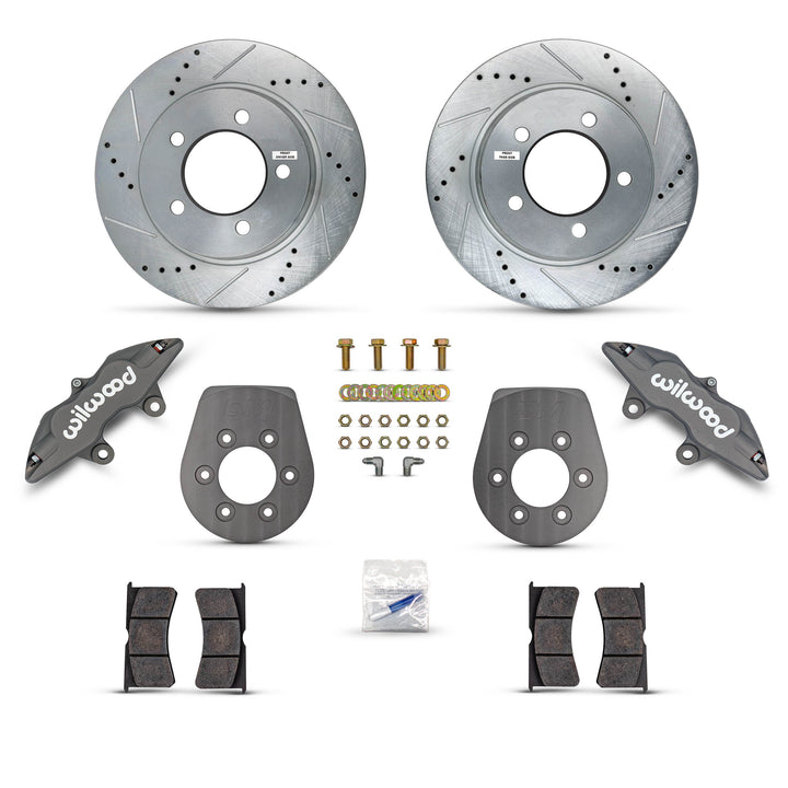 80-96 Bronco / 4WD F150 Big Front Brake Kit
