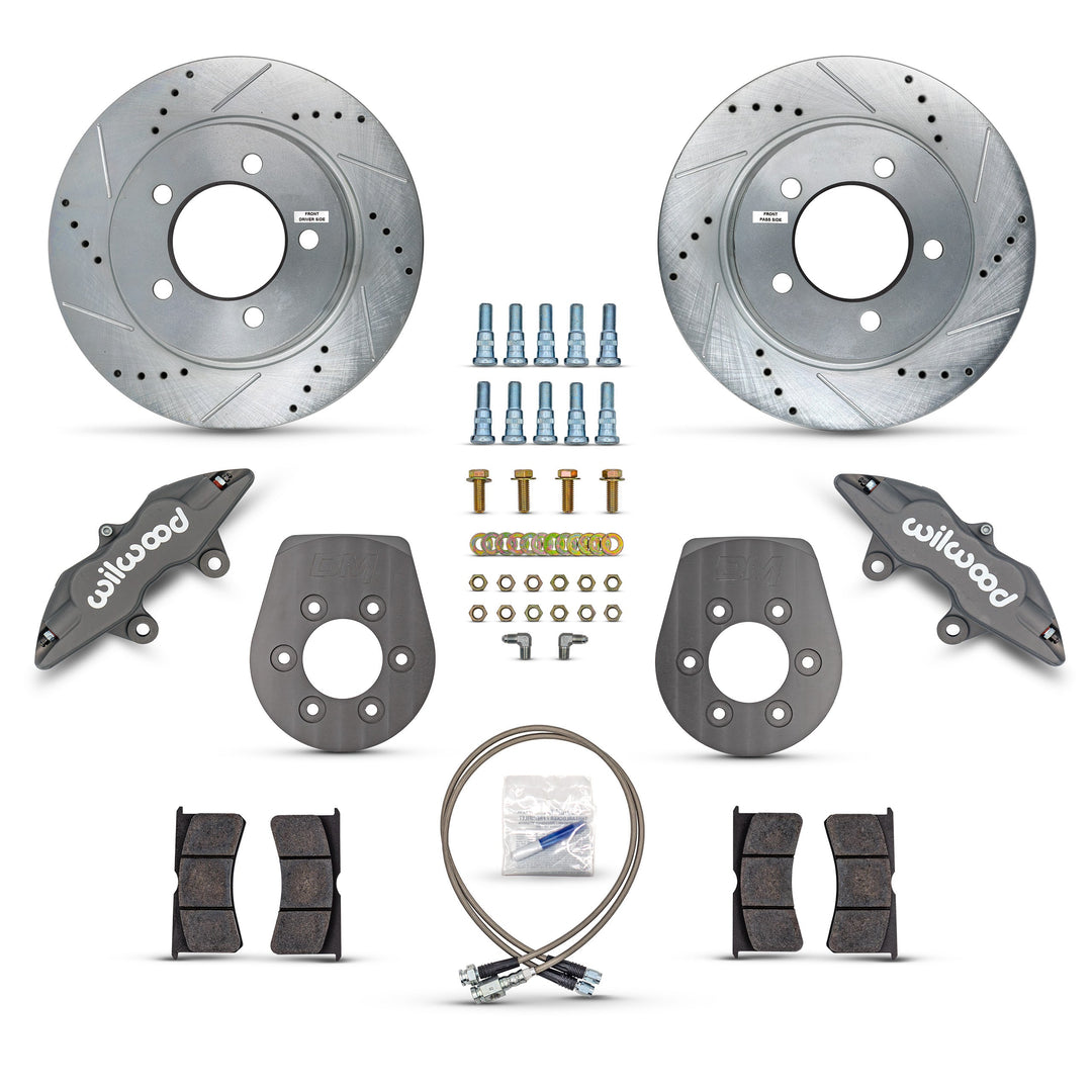 80-96 Bronco / 4WD F150 Big Front Brake Kit