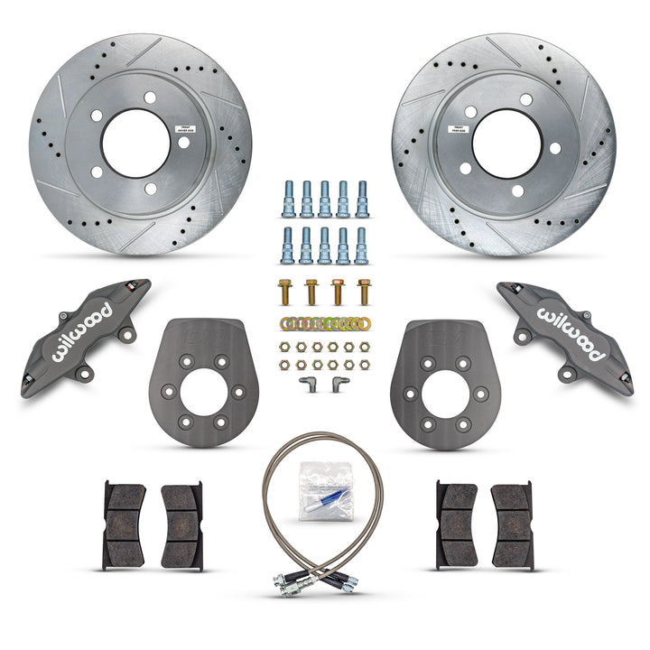 80-96 Bronco / 4WD F150 Big Front Brake Kit