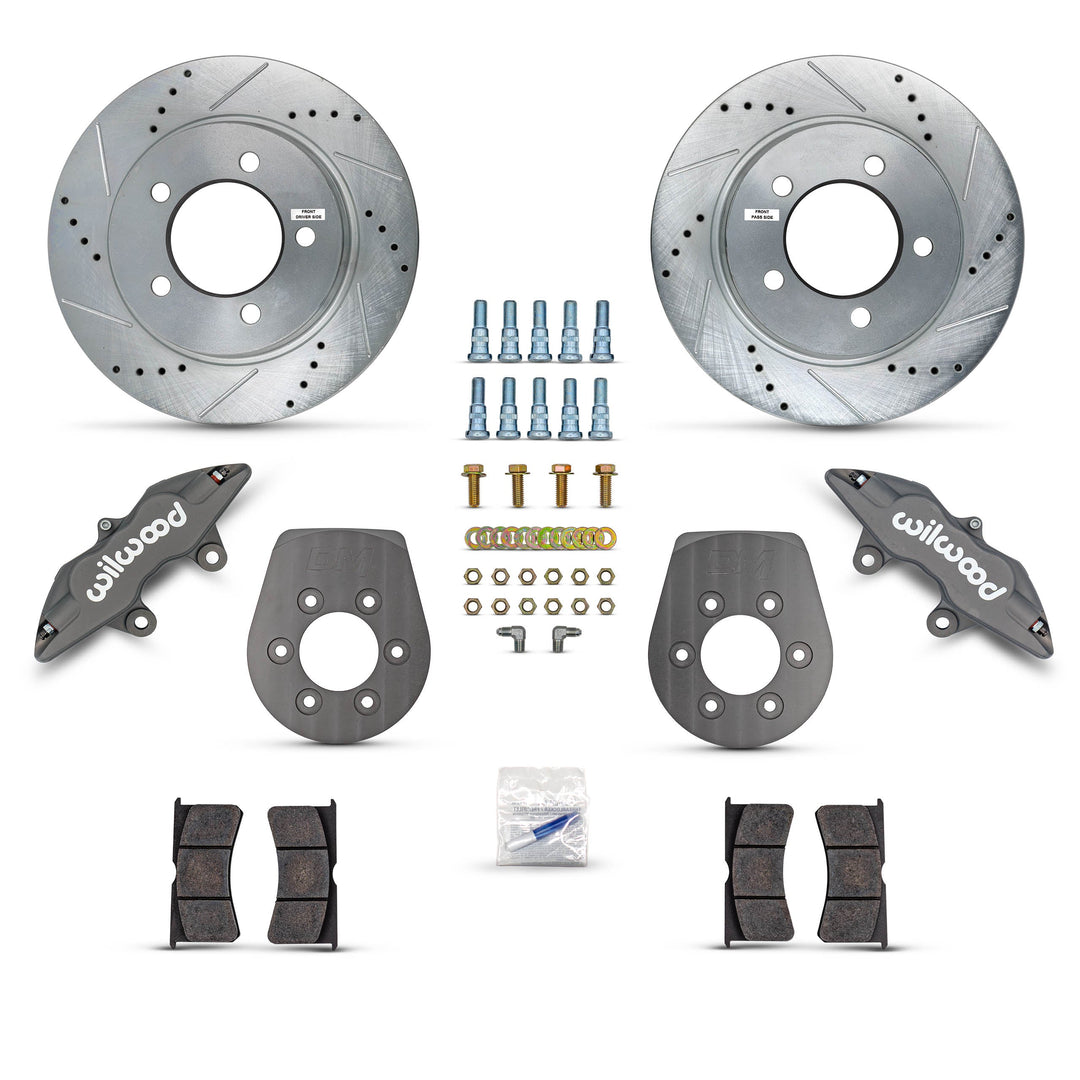 80-96 Bronco / 4WD F150 Big Front Brake Kit