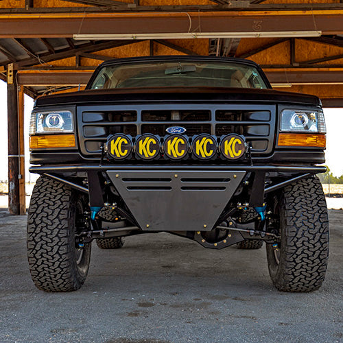 92-96 Bronco Bolt-On Prerunner Bumper with Skid Plate
