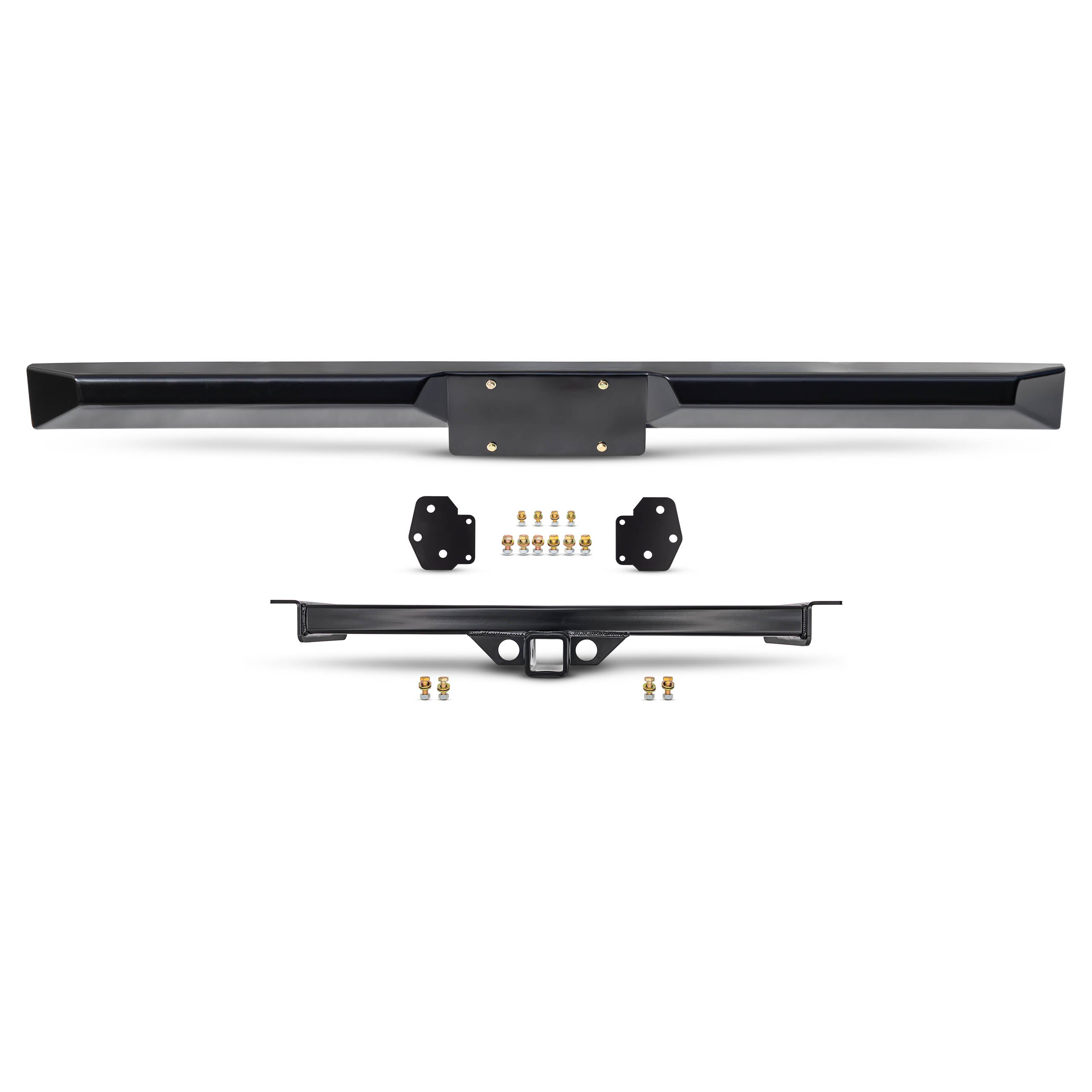 Obs Rear Spoiler 80-96 Bronco Plate Rear Bumper – OBS Solutions LLC