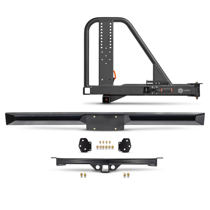 80-96 Bronco Plate Rear Bumper
