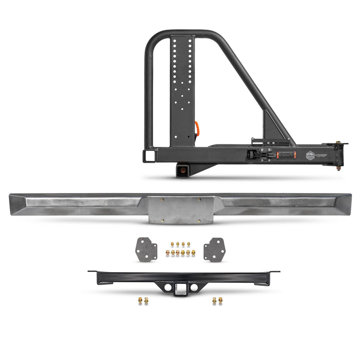 80-96 Bronco Plate Rear Bumper