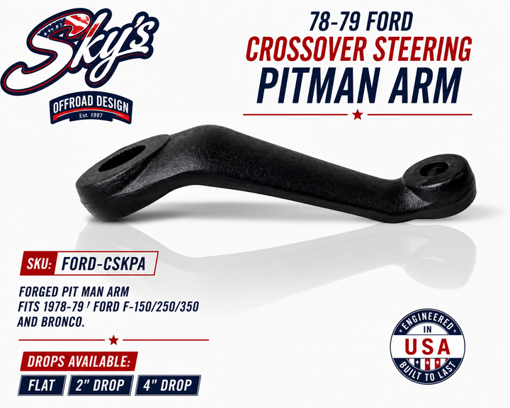 78-79 Ford Crossover Steering Pitman Arm