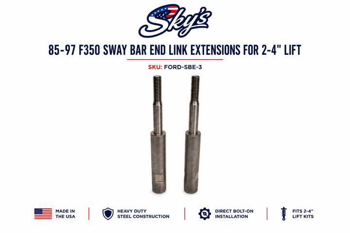 1992-1997 FORD F-250/350 2" OBS SPRING FSR COMPLETE Kit