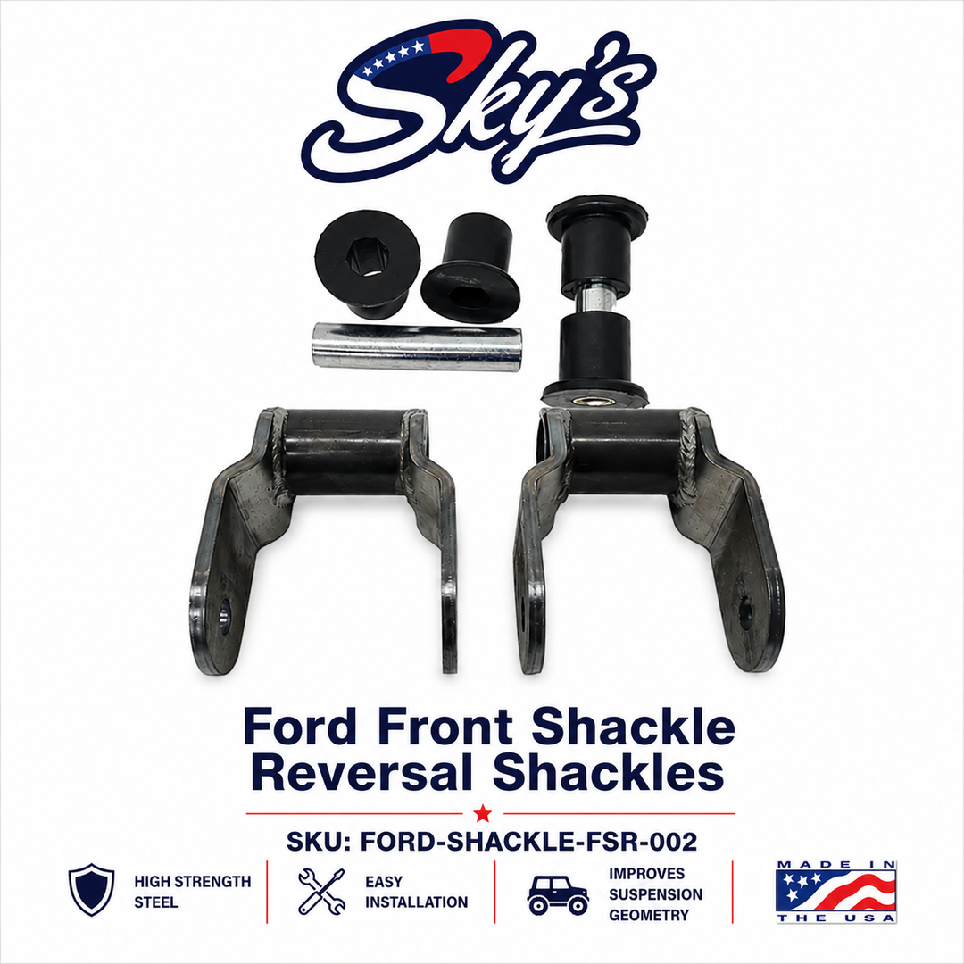 Ford Front Shackle Reversal Shackles