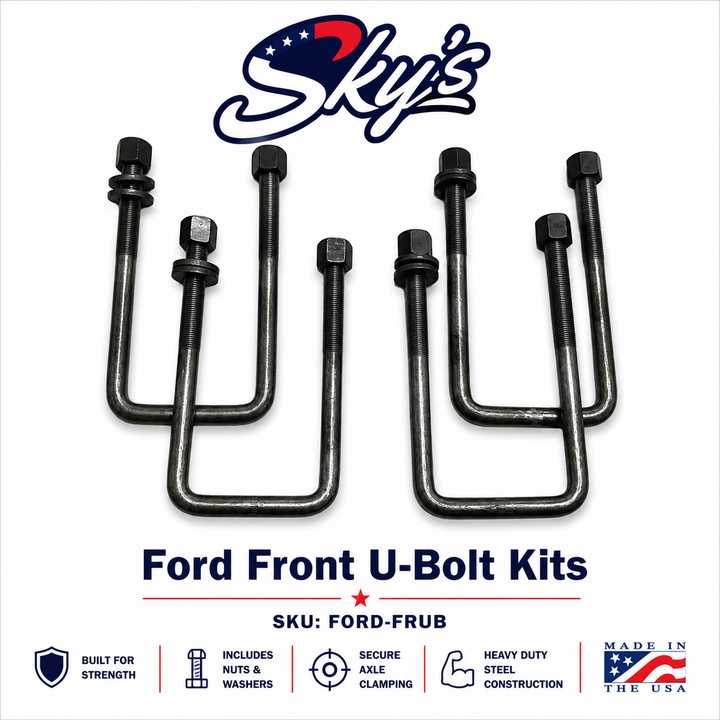 Ford Front U-Bolt Kits