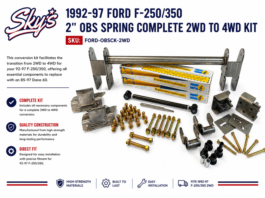 F250 - Front Suspension – OBS Solutions LLC