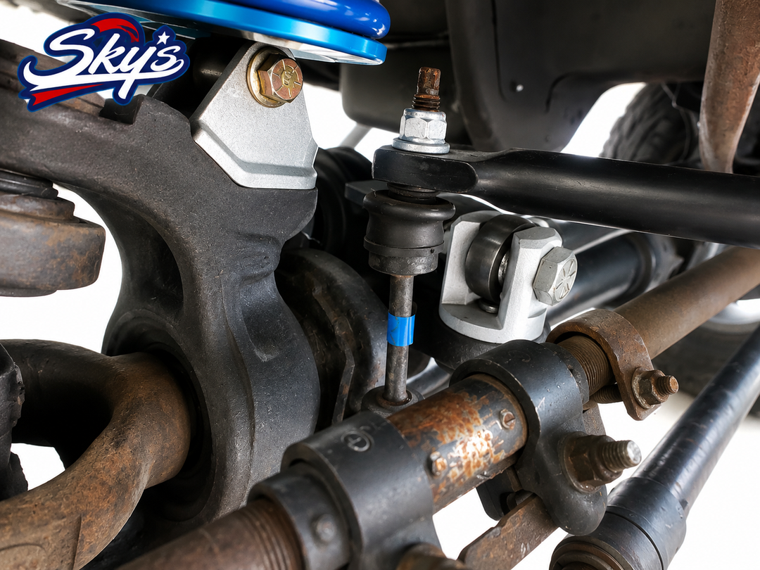 92-97 Ford Over The Top Track Bar conversion for 05+ Coil Swap