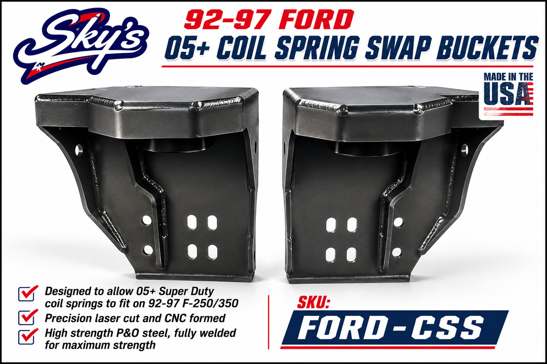 92-97 05+ Coil Spring Swap Buckets
