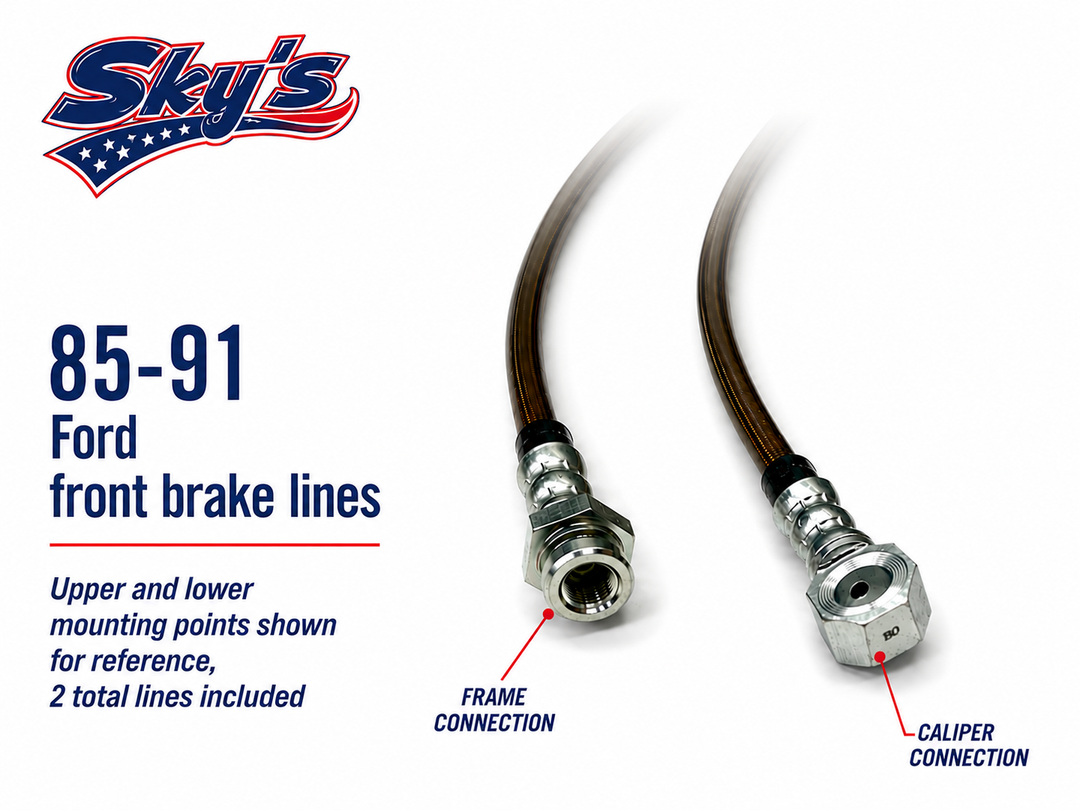85-97 F-Series Dana 60 Brake lines