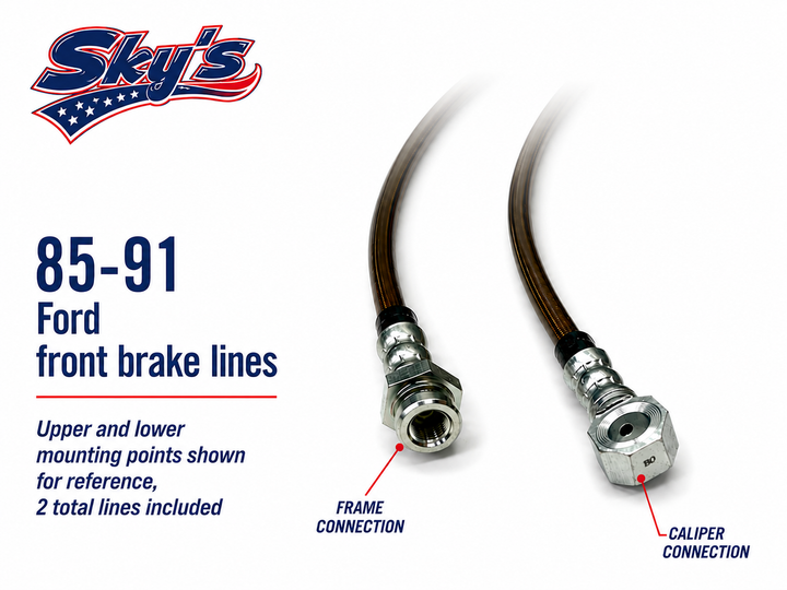 85-97 F-Series Dana 60 Brake lines
