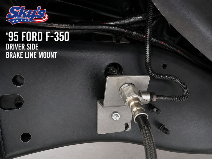 85-97 F-Series Dana 60 Brake lines