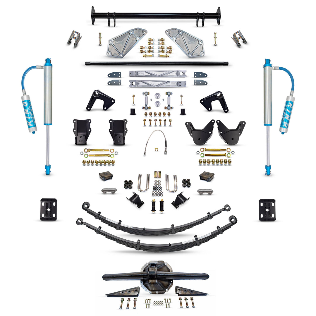 80-96 Bronco Complete Long Travel Rear Suspension Kit