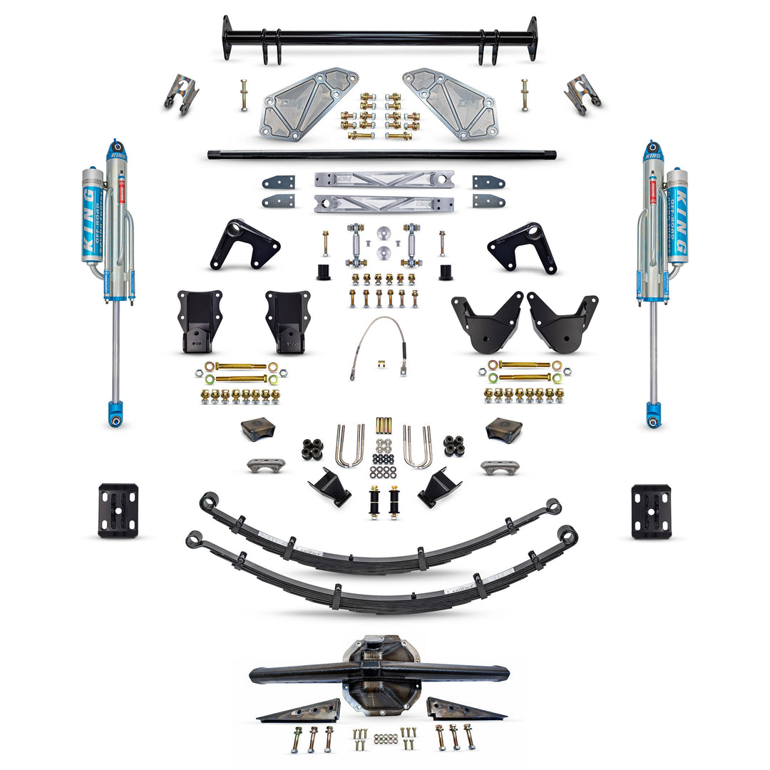 80-96 Bronco Complete Long Travel Rear Suspension Kit