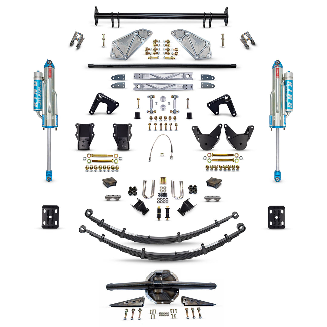 80-96 Bronco Complete Long Travel Rear Suspension Kit