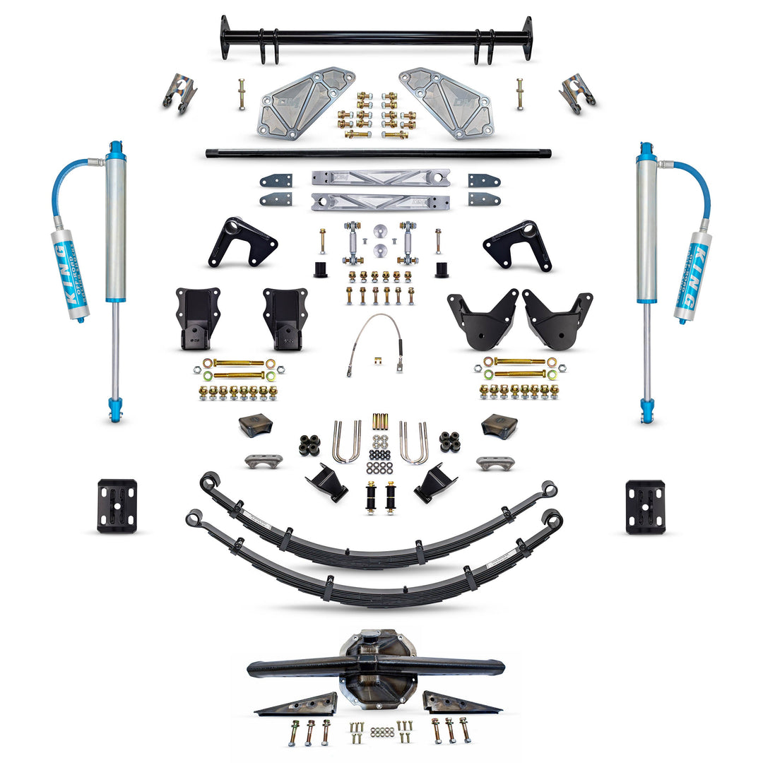 80-96 Bronco Complete Long Travel Rear Suspension Kit