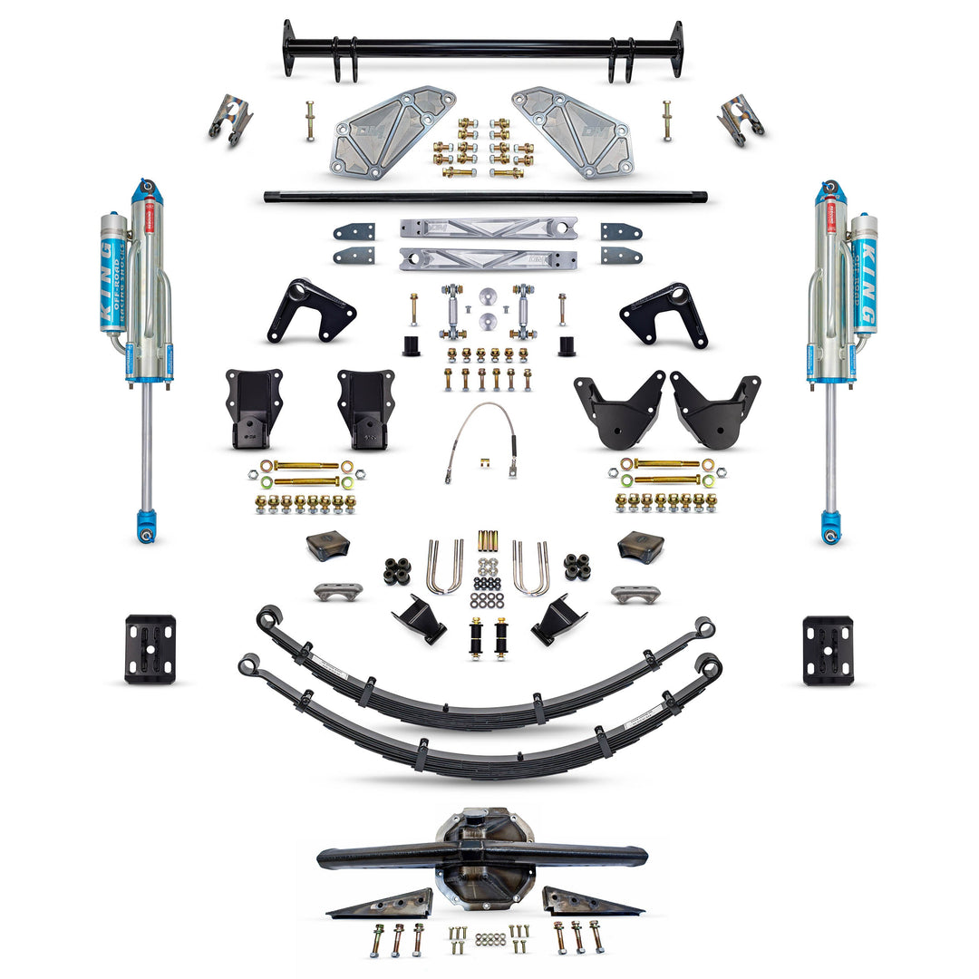 80-96 Bronco Complete Long Travel Rear Suspension Kit
