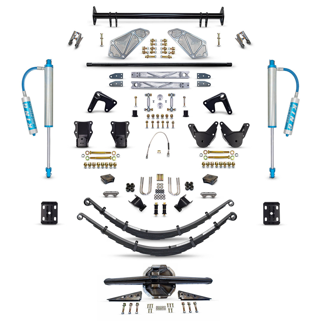 80-96 Bronco Complete Long Travel Rear Suspension Kit