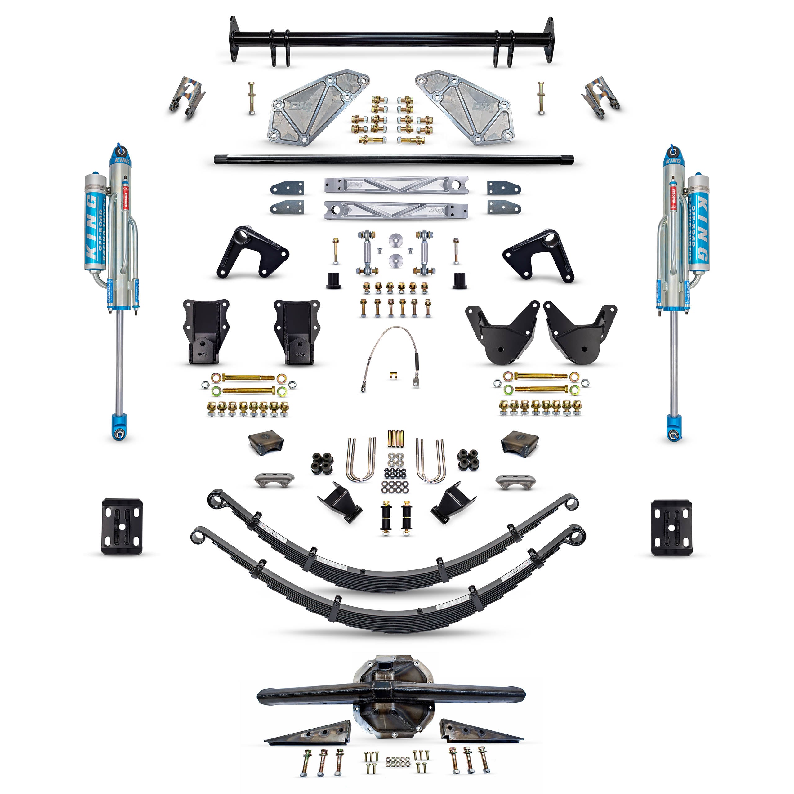 80-96 Bronco Complete Rear Long Travel Suspension Kit – OBS