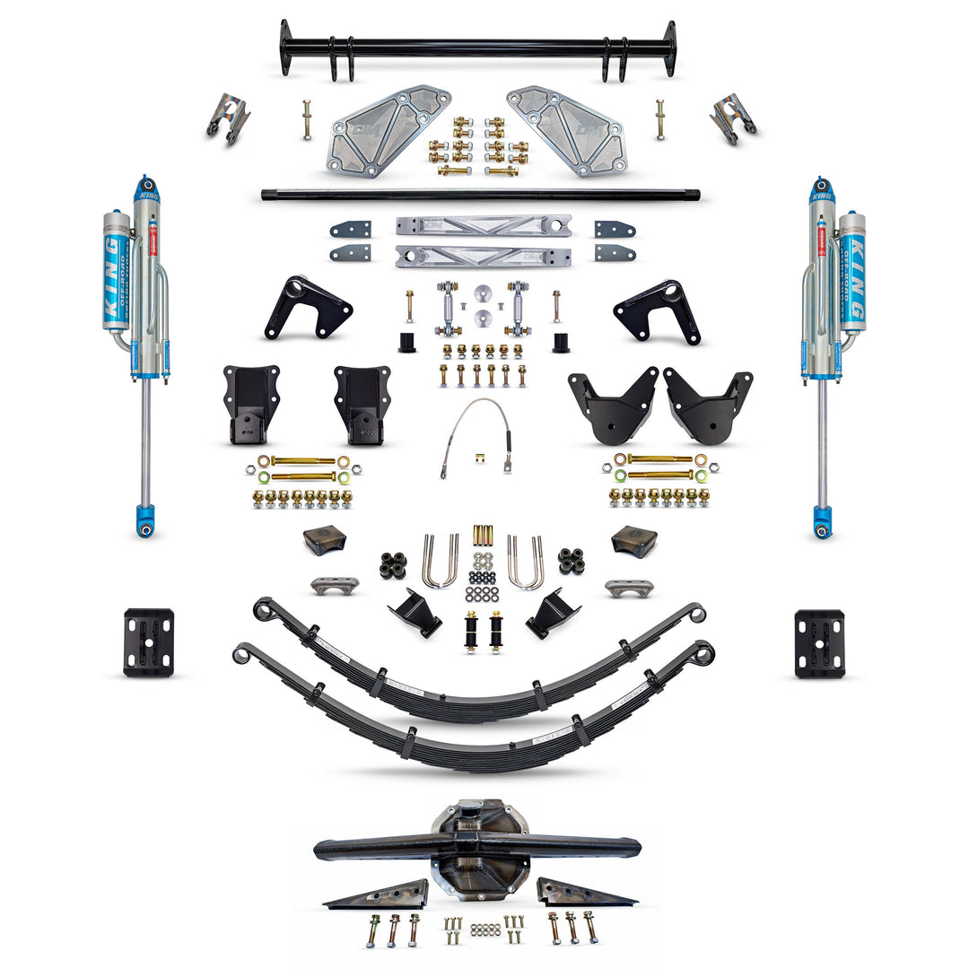 80-96 Bronco Complete Long Travel Rear Suspension Kit