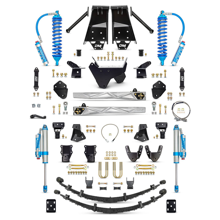 80-97 4WD F250 D50 TTB Coil Over Conversion & HD Rear Suspension Kit (Front and Rear)