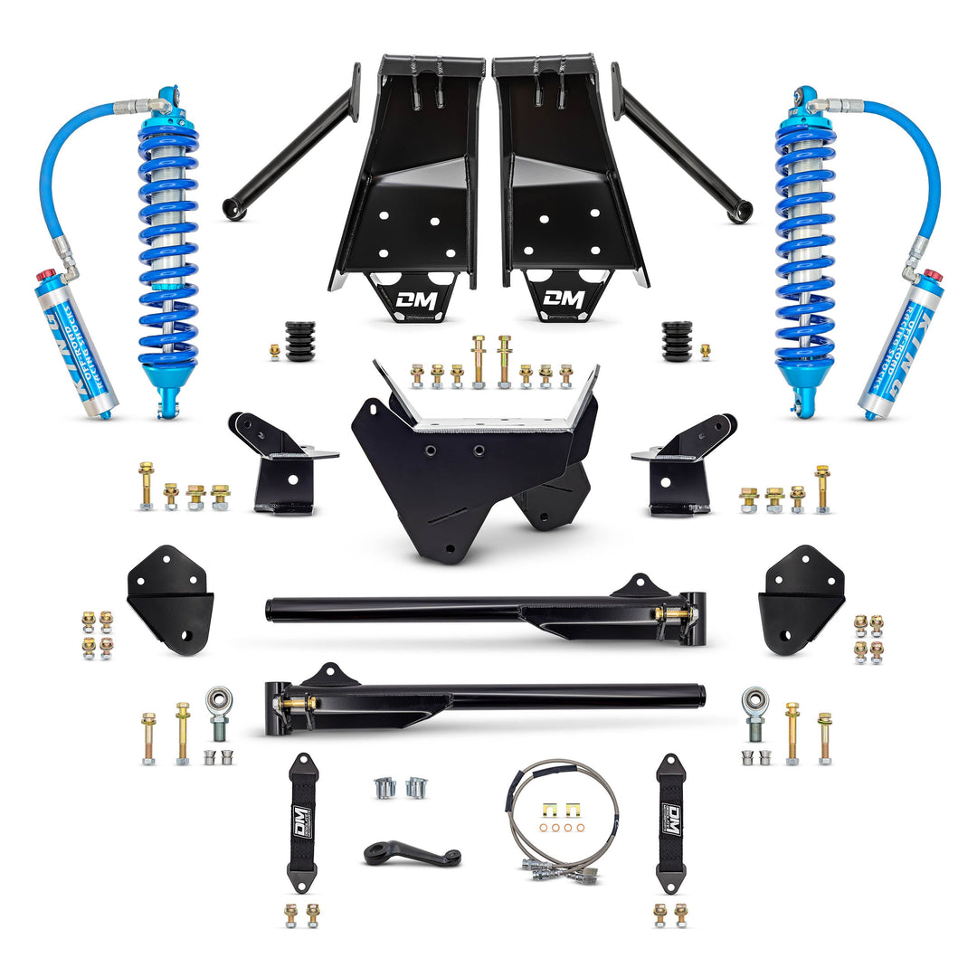 80-97 4WD F250 D50 TTB Coil Over Conversion & HD Rear Suspension Kit (Front and Rear)