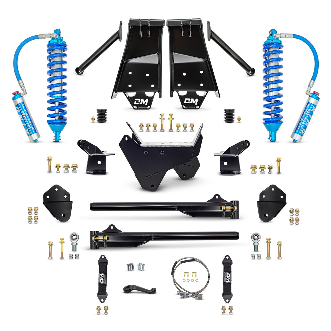 80-97 4WD F250 D50 TTB Coil Over Conversion & HD Rear Suspension Kit (Front and Rear)