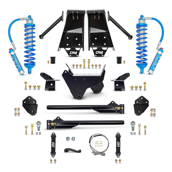 80-97 4WD F250 D50 TTB Coil Over Conversion & HD Rear Suspension Kit (Front and Rear)