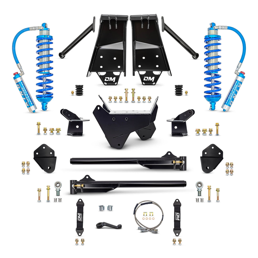 80-97 4WD F250 D50 TTB Coil Over Conversion & HD Rear Suspension Kit (Front and Rear)