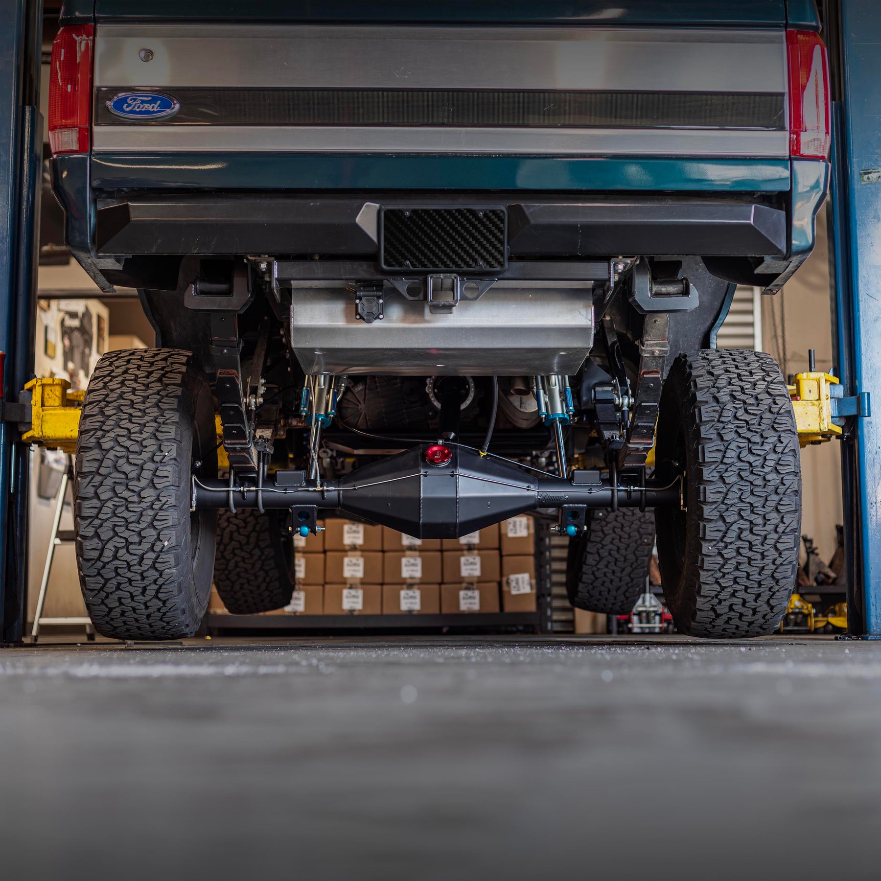 Obs Rear Bumper 80-96 Bronco Plate Rear Bumper – OBS Solutions LLC