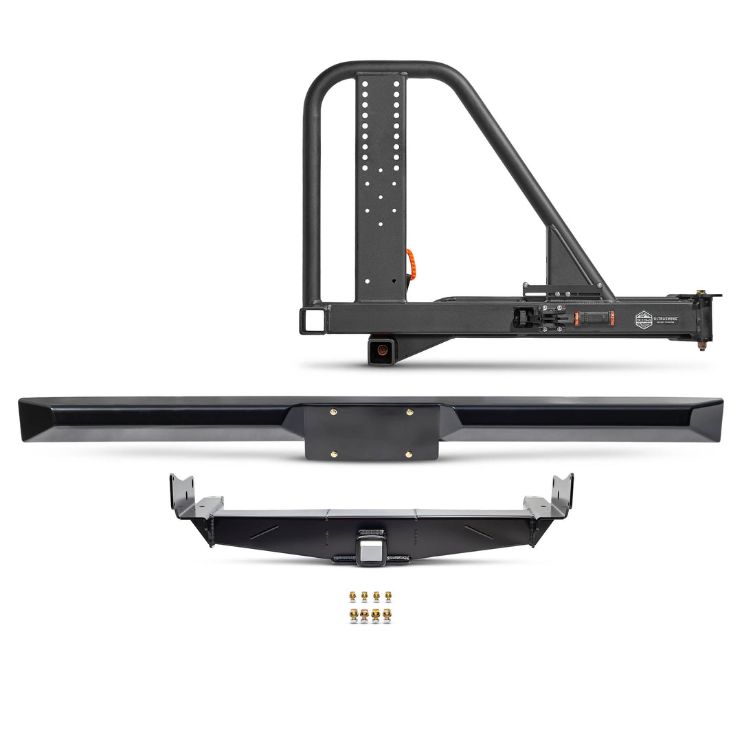 80-96 F-Series Plate Rear Bumper