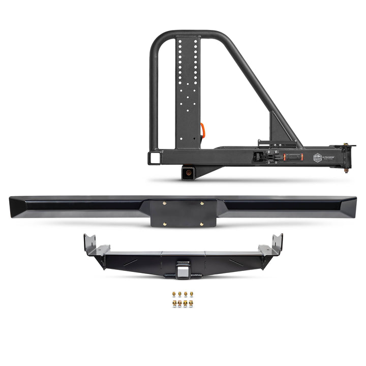 80-96 F-Series Plate Rear Bumper