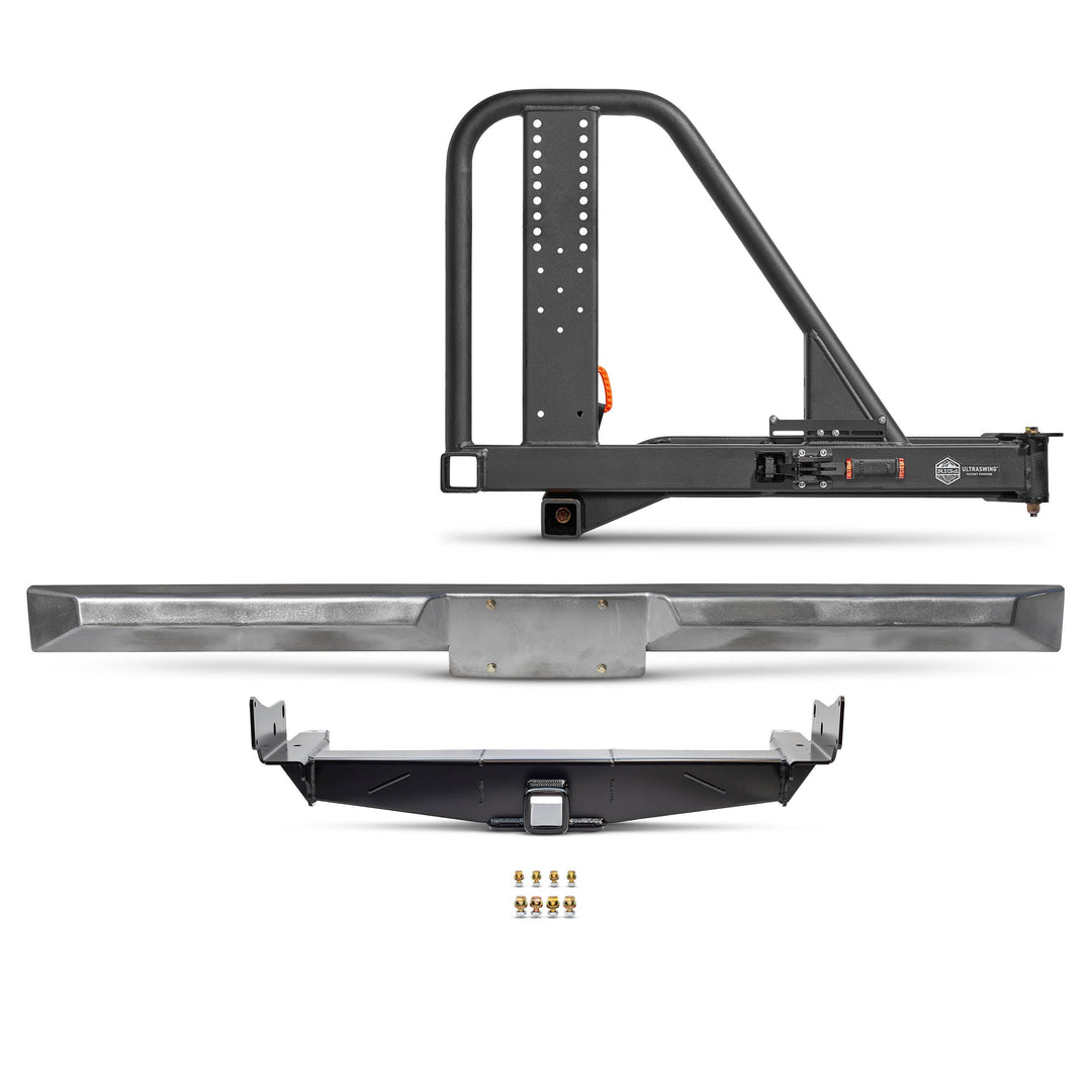 80-96 F-Series Plate Rear Bumper