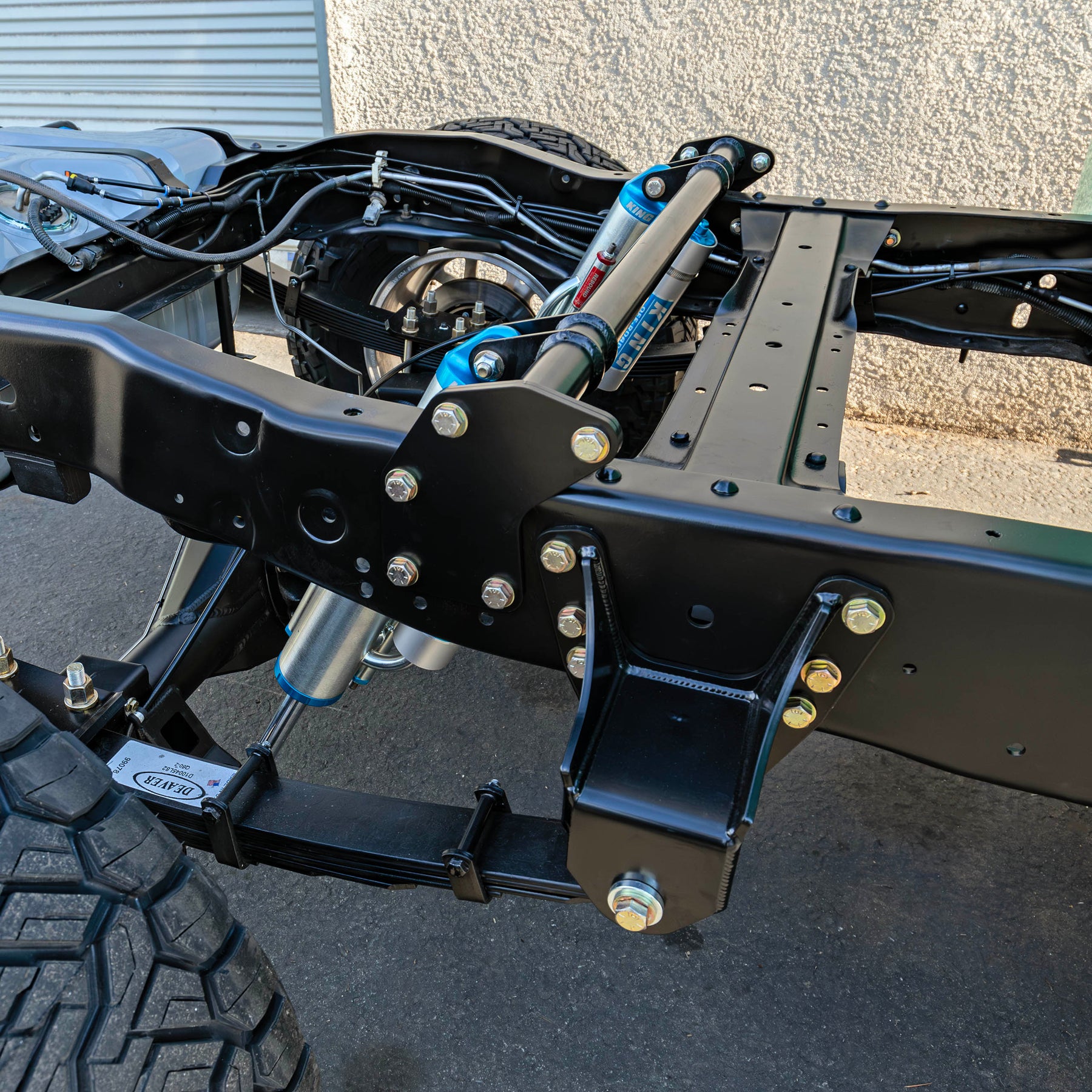 Leaf Spring Frame F-Series Truck Fabricated Leaf Spring Front Mount – OBS Solutions LLC