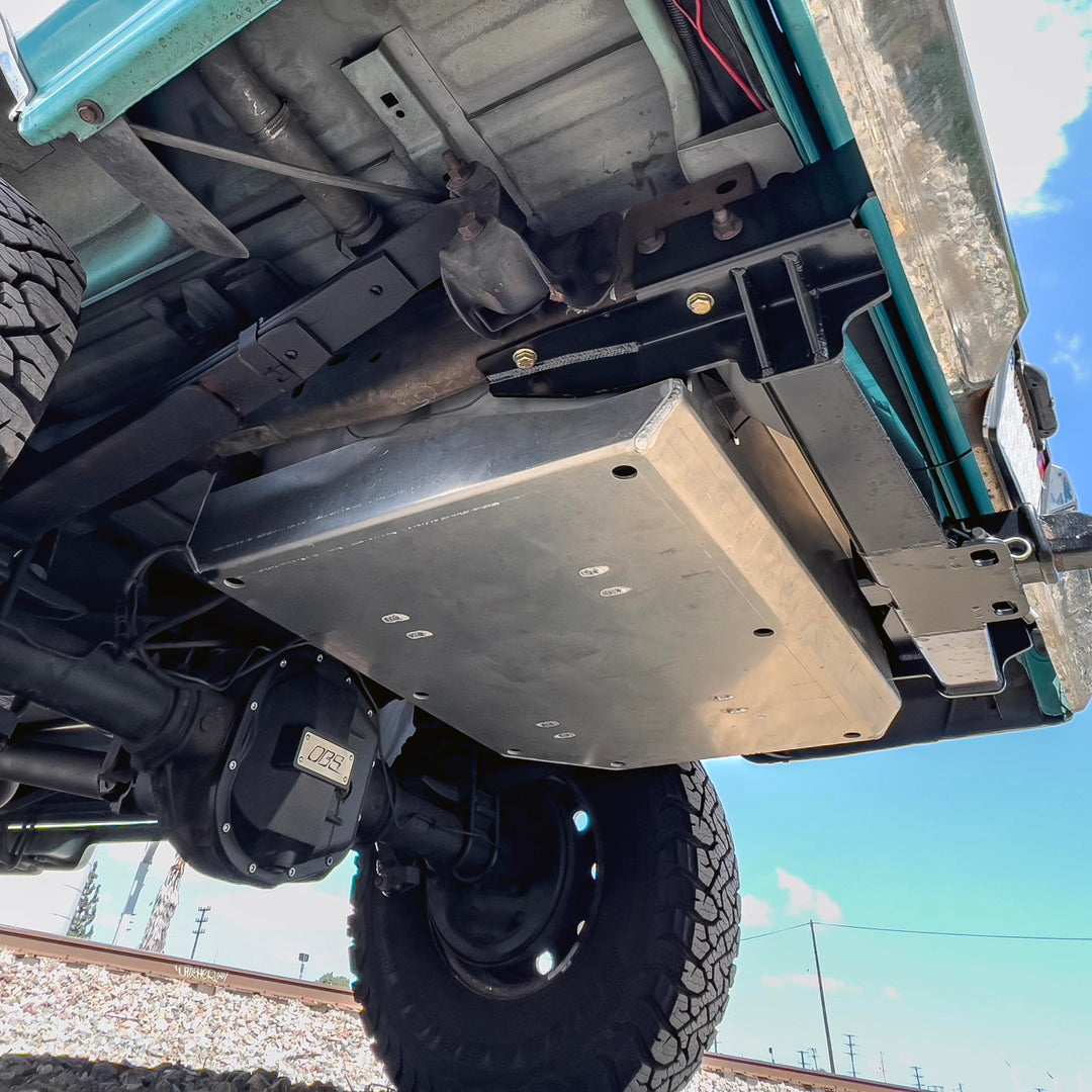 80-96 F-Series Plate Rear Bumper