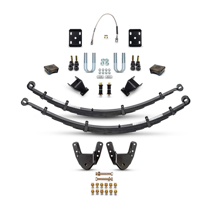 80-96 4WD F150 Q80 and Shackle Combo