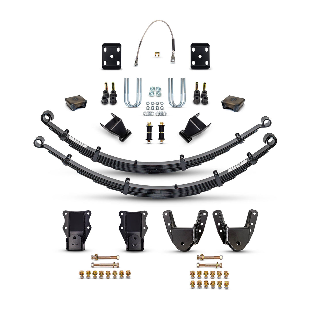 80-96 4WD F150 Q80 and Shackle Combo