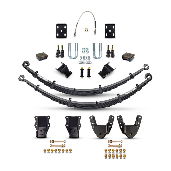 80-96 4WD F150 Q80 and Shackle Combo