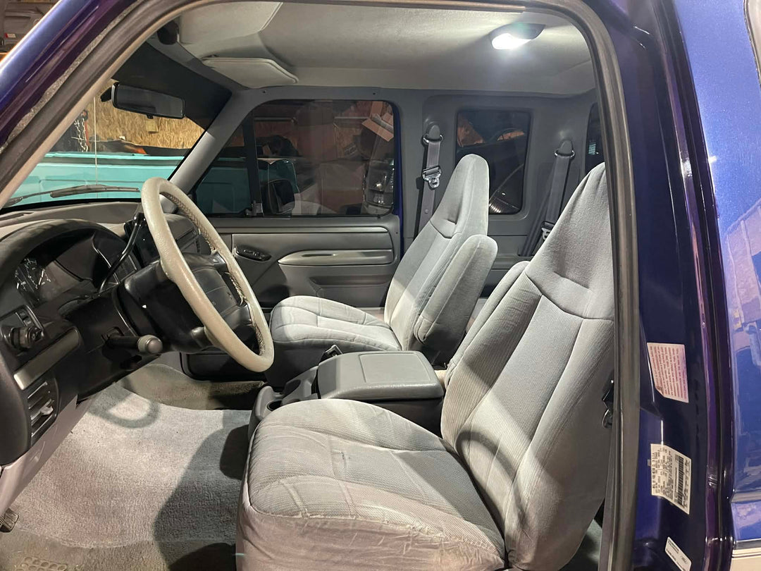 '92 - '93 OBS Ford F-150, F-250, F-350 Standard Cab & SuperCab Interior/Exterior LED Bulb Retrofit Kit