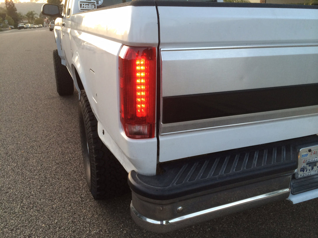 87-97 Ford F150/F250/F350 and Bronco OBS LED Retrofit taillights