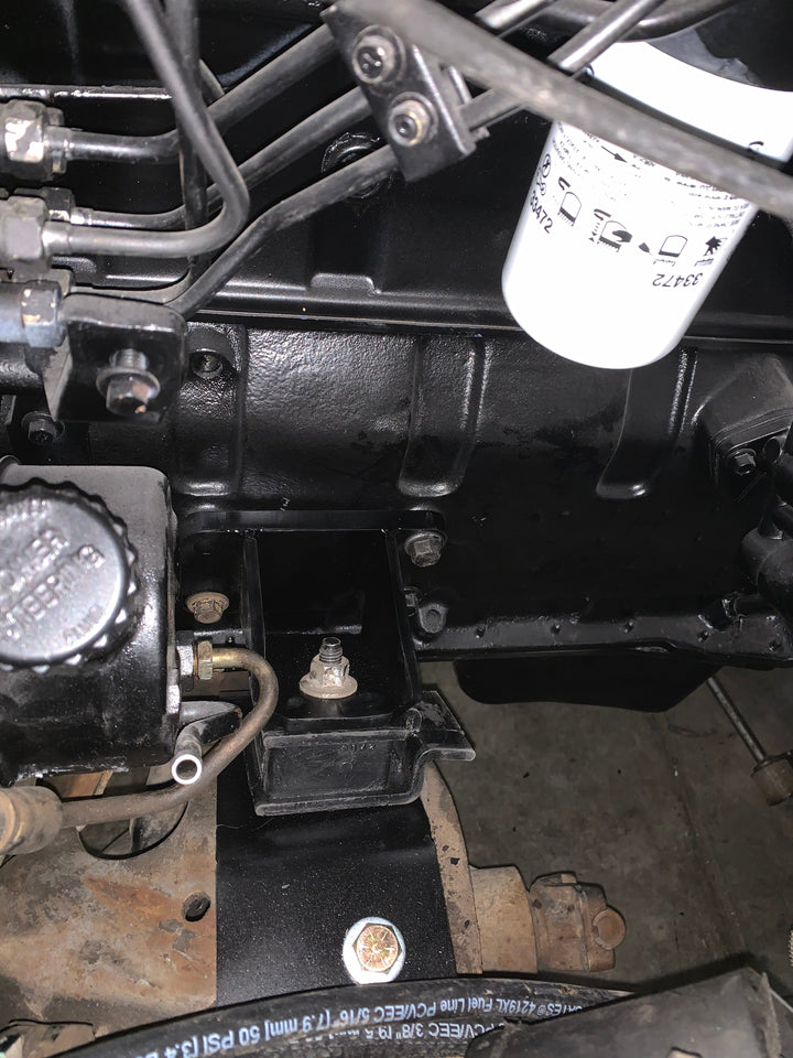 Motor Mounts: 1980-1997 Ford F250/350 to 12v/24v/CR Cummins