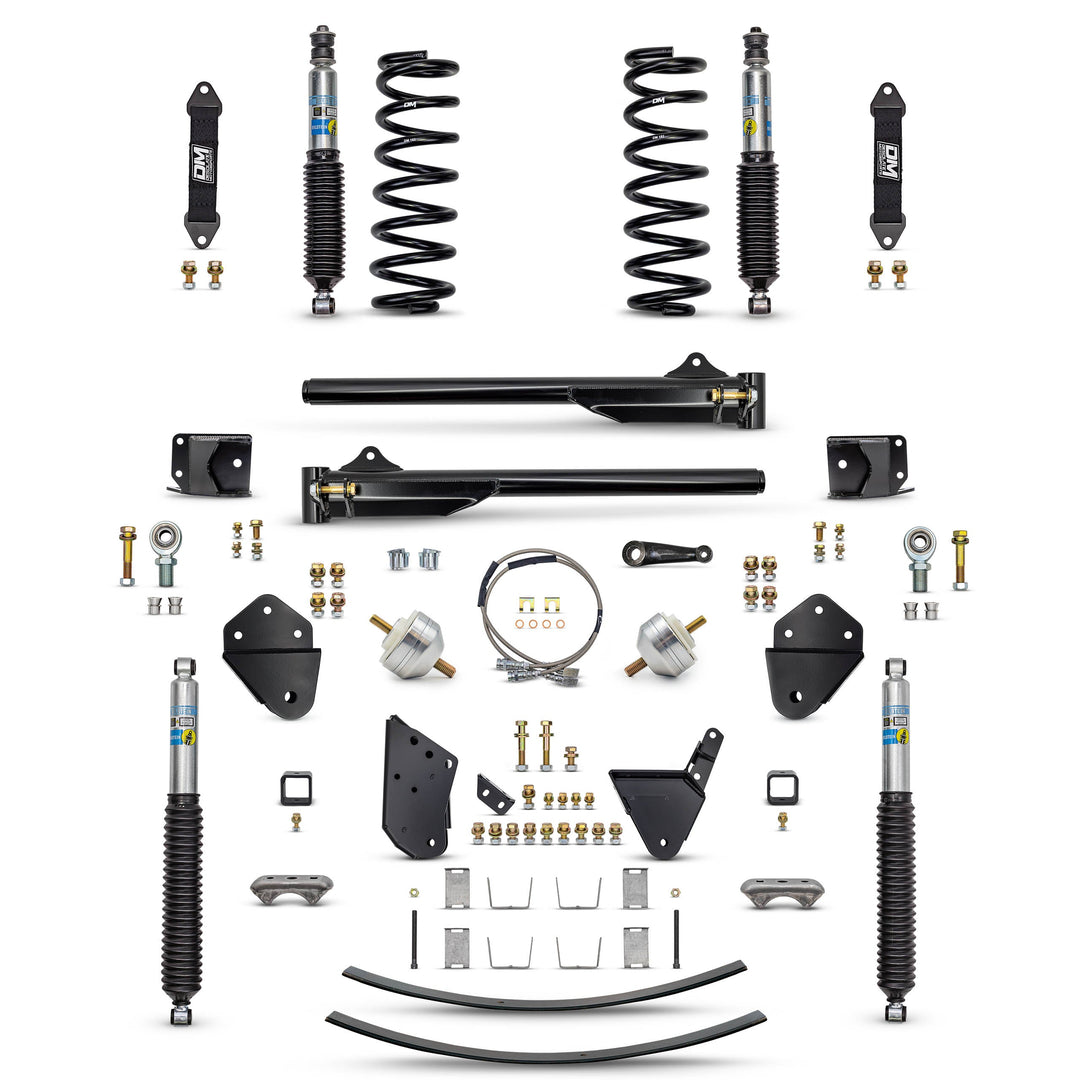 80-96 Bronco NBC 3.5" "DAILY DRIVER" (BOLT ON) Combo (Front and Rear)