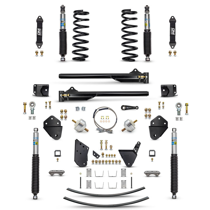 80-96 Bronco NBC 3.5" "DAILY DRIVER" (BOLT ON) Combo (Front and Rear)
