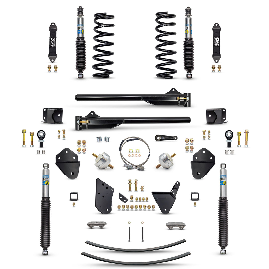 80-96 Bronco NBC 3.5" "DAILY DRIVER" (BOLT ON) Combo (Front and Rear)