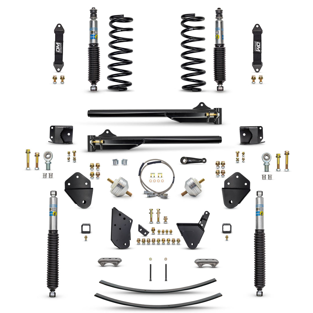 80-96 Bronco NBC 3.5" "DAILY DRIVER" (BOLT ON) Combo (Front and Rear)